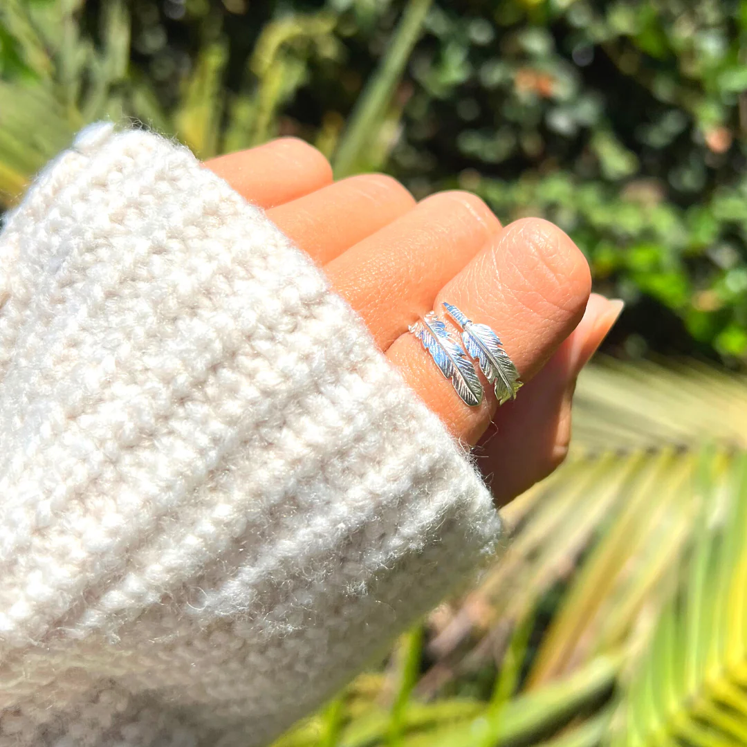 טבעת הנוצה ממלאך מבית Stefory